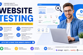 test website review QA app usability penetration software testing experience