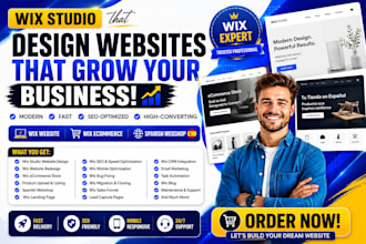 design wix studio wix website redesign wix design wix ecommerce spanish webshop