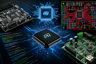 program stm32, embedded c, firmware, arm cortex and pcb design