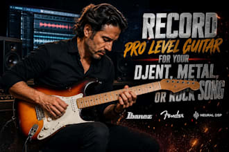 record pro level guitar for your djent, metal, or rock song