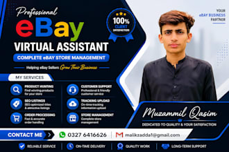 be your professional ebay virtual assistant