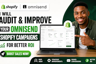audit and improve your omnisend shopify campaigns for better ROI