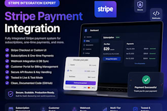 integrate stripe payments and subscriptions into your app
