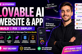 deploy lovable web app, lovable website design, fix lovable supabase saas mvp