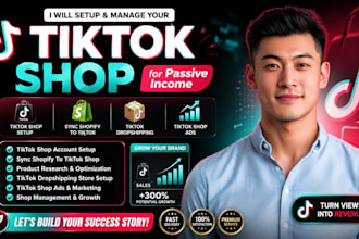tiktok shop setup, sync shopify to tiktok, tiktok dropshipping, tiktok shop ads