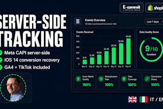 setup server side conversion tracking for your shopify store