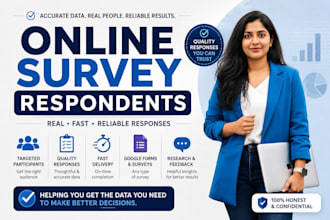 reach survey respondents to fill online survey questionnaire or forms