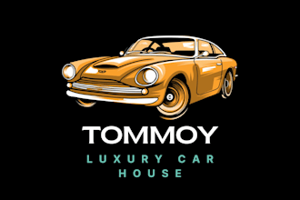 design unique car logo,fashion business card,and poster