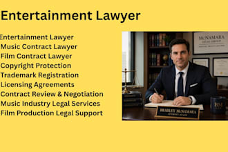 do legal music and entertainment law artist contracts, agreements and consulting