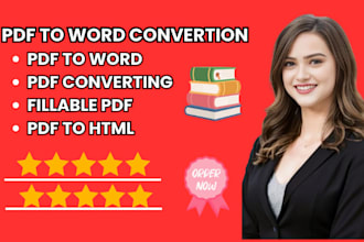 convert scanned PDF to editable word fast