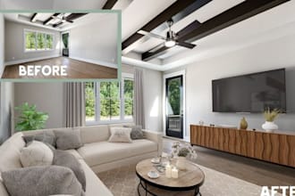 create stunning virtual home staging for your property photos