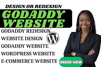 build godaddy website design godaddy website redesign godaddy ecommerce seo