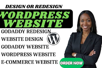 build godaddy wordpress builder wordpress website redesign godaddy redesign