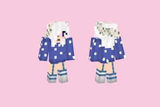 create a custom minecraft skin for you