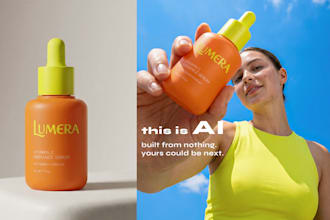 create ai campaign visuals for beauty and skincare brands