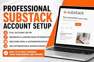 set up your substack newsletter for growth and subscribers