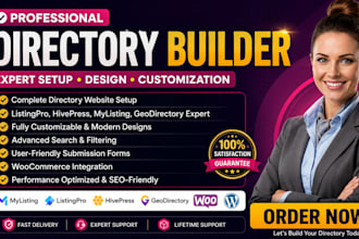 build or setup wordpress directory website using listingpro hivepress mylisting
