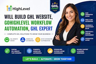 ghl website, gohighlevel workflow automation, ghl expert