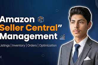 optimize your amazon seller central professionaly