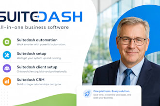 suitedash expert setup, suitedash automation client portal suitedash integration