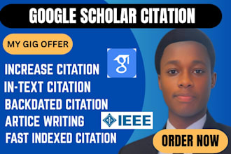 increase backdate google scholar citations write and publish research article