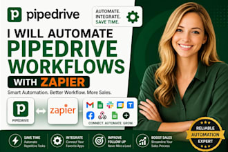 automate pipedrive workflows with zapier