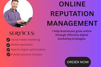 do ORM, repair your online reputation management and build brand reputation