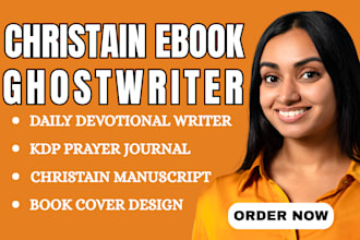 ghoswrite christain ebook do prayer book journal amazon kdp design book cover