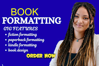 format your paperback and hardcover book for amazon KDP print