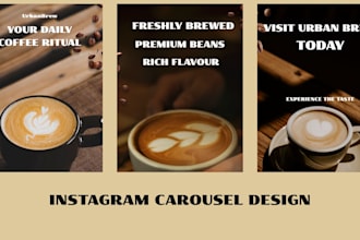 create social media posts for advertising a campaign