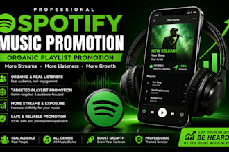 promote your music on spotify playlists organically