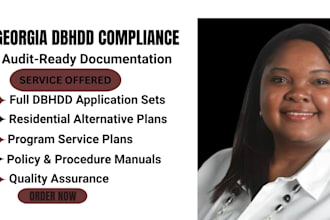 write ddd georgia policy and procedure program service plan, quality assurance