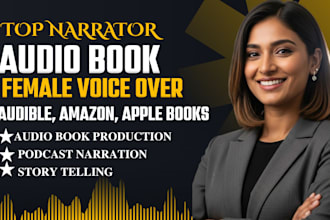 narrate and edit your fiction novel or selfhelp audiobook for acx