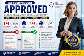 health canada bilingual label compliance npn license filing fda eu cfia fsanz