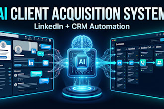 turn your linkedin or crm into ai client acquisition system for consistent sales