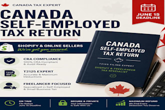 canada tax return filing for personal t1 or corporate t2