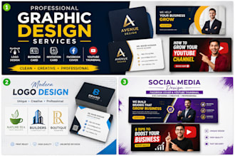 design logo business card invitation card facebook cover