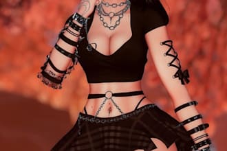 vrchat avatar vr character vrc avatar vtuber vrm furry 3d avatar fursona model