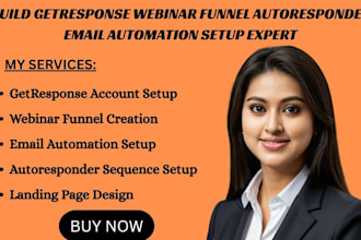 build getresponse webinar funnel autoresponder email automation setup expert