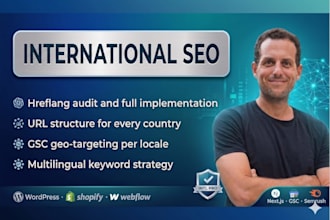 set up international SEO and hreflang to rank your website