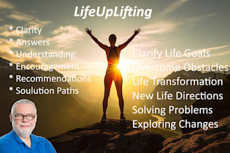 coach you on life using  the lifeuplifting success framework