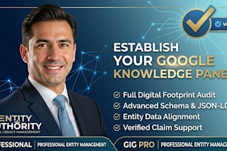 establish a professional google knowledge graph and entity presence