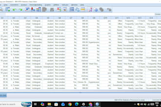 do spss data analysis and interpretation