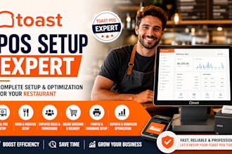 toast pos setup restaurant pos toast configuration pos support