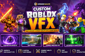 custom roblox vfx, roblox map, roblox combat ability vfx for game