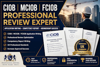 write and optimize your ciob mciob fciob professional review application