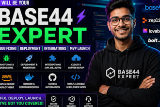 base44 expert bug fixing lovable replit web app base44 deployment debug websites