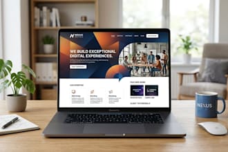 create a modern mobile friendly business website
