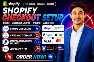 shopify stripe checkout checkout champ paypal recurring billing apple pay fix