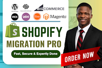 migrate woocommerce to shopify, wordpress to shopify, wix to shopify migration